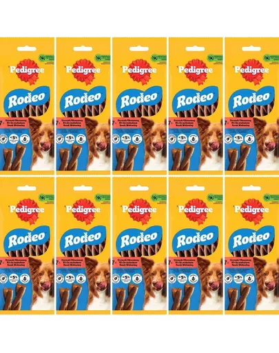 Recompense PEDIGREE Rodeo 10x122 g cu vita, pentru caini