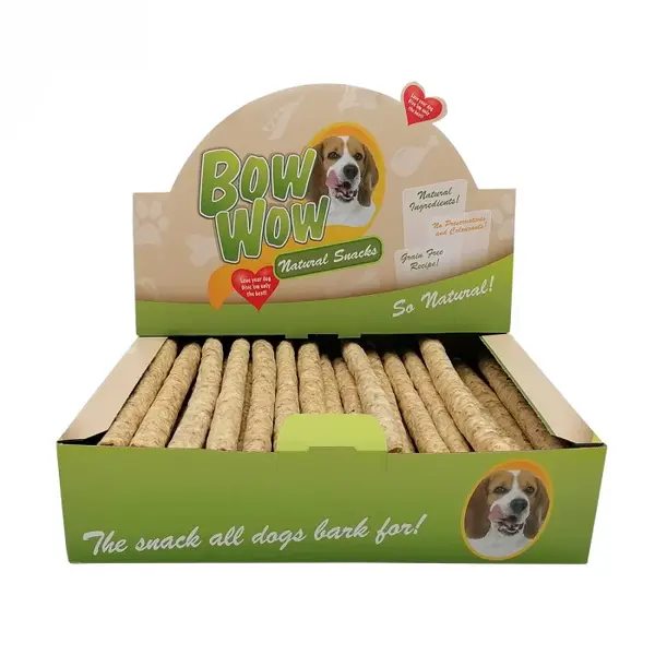 Recompense pentru caini Bow Wow, Sticks cu burta de vita, 50 bucati