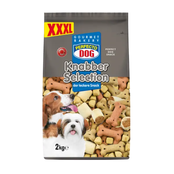 Recompense pentru caini Perfecto Dog, Mix biscuiti, 2Kg