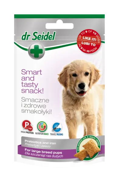 Recompense pentur catelusi de talie mare, Dr. Seidel, 90g