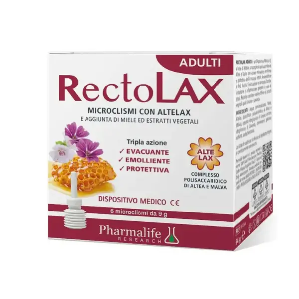Rectolax Adulti, 6 microclisme, Pharmalife Research