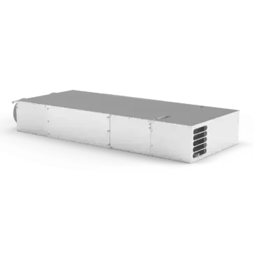 - Recuperator de căldură Helty Flow 400 Steel Pure, debit 400 m³/h, carcasă din oțel, Senzori CO₂/VOC/Umiditate