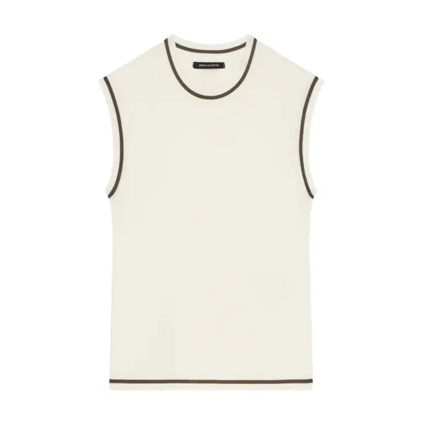 Recycled viscoze v neck top iso S