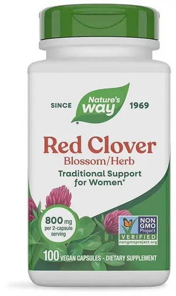 Red Clover, 400 mg, 100 capsule, Nature’s Way