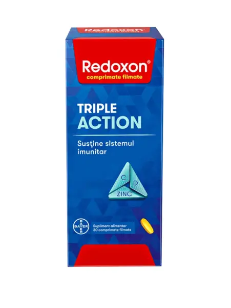 Redoxon Triple Action 30 comprimate filmate