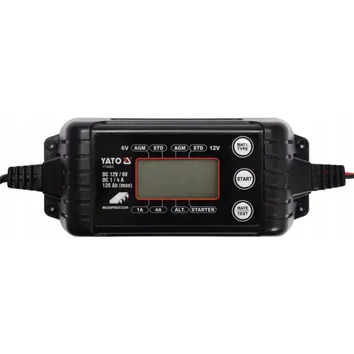 Redresor digital Yato YT-83033, 6/12V, 1/4A, 120Ah