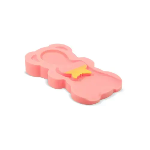 Reductor din burete pentru cadita Lorelli, 48x27x8 cm, Roz