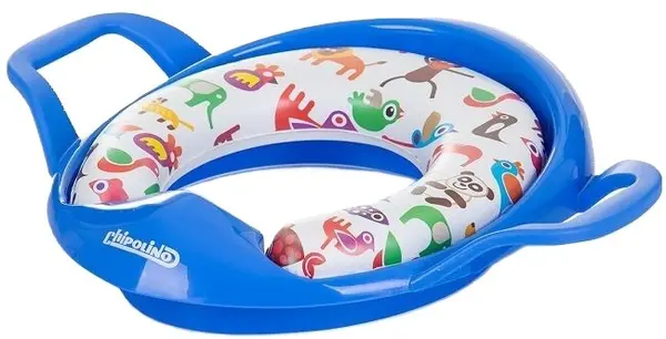 Reductor pentru colacul de toaletă Chipolino - Softi, albastru
