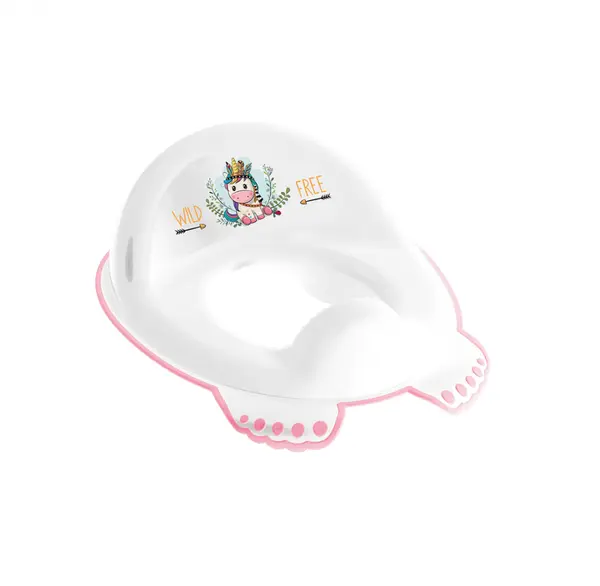 Reductor Tega Baby antiderapant pentru toaleta WildFree Unicorn