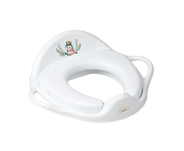 Reductor Tega Baby moale pentru toaleta WildFree Unicorn