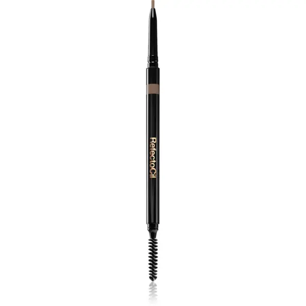 RefectoCil Brow creion pentru sprâncene rezistent la apă cu pensula culoare 03 Dark Brown 1 buc