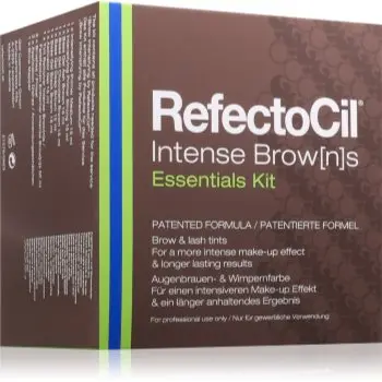 RefectoCil Intense Brow[n]s Essentials Kit set pentru gene și sprâncene