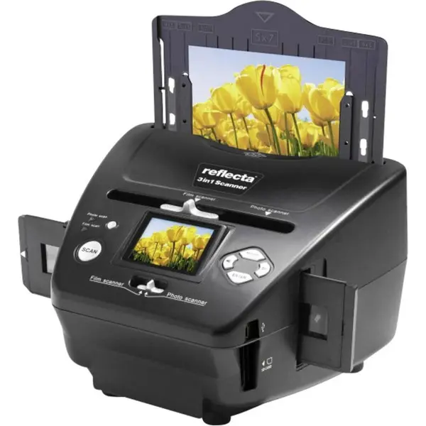 REFLECTA Scannere Reflecta 3-in-1 photo si film, LCD display