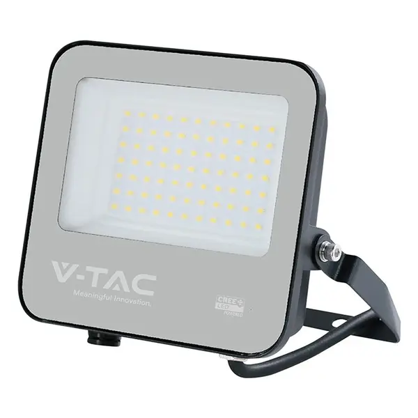 Reflector LED 50W, 6750 lm, 6500K, IP65, cip CREE SMD, negru