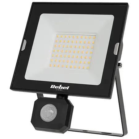 Reflector LED REBEL URZ3617, 50W, 4000K, cu senzor, 230V