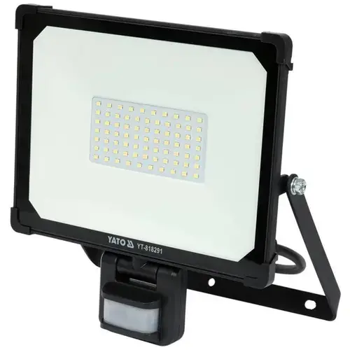 Reflector LED SMD Yato YT-818291, 50 W, 4750 lm, senzor miscare