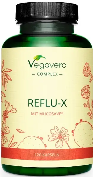 Reflu-X mit Mucosave, 120 capsule, Vegavero