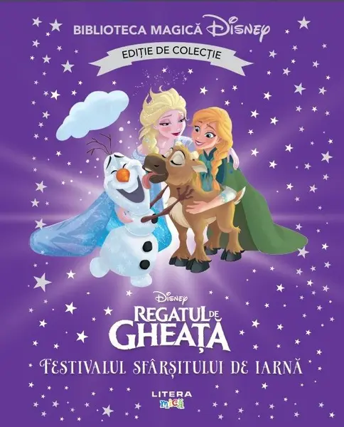 Regatul de gheata. Festivalul sfarsitului de iarna. Disney. Biblioteca magica. Editie de colectie