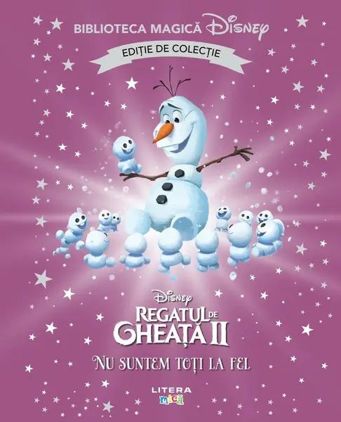 Regatul de gheata II. Nu suntem toti la fel. Volumul 87. Disney. Biblioteca magica. Editie de colectie