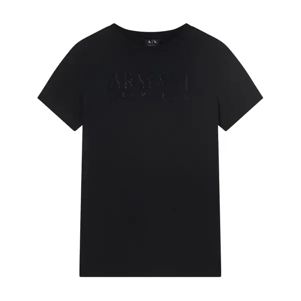 Regular fit t-shirt in cotton black M