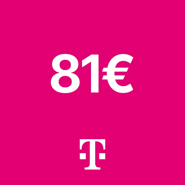 Reincarcare Telekom 81 Euro
