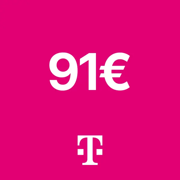 Reincarcare Telekom 91 Euro