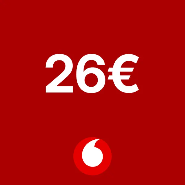 Reincarcare Vodafone 26 Euro