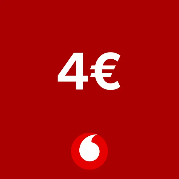Reincarcare Vodafone 4 Euro