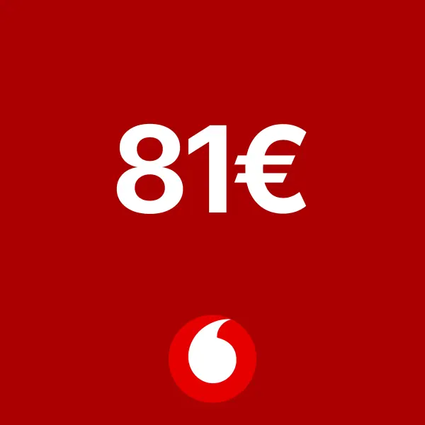 Reincarcare Vodafone 81 Euro