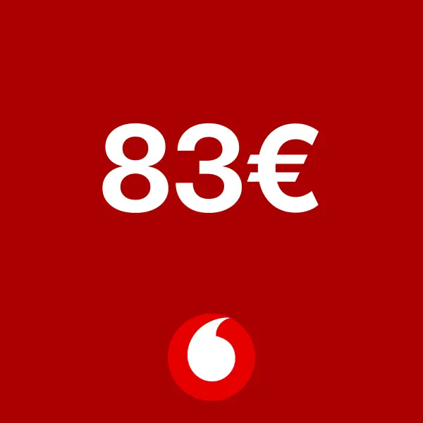 Reincarcare Vodafone 83 Euro