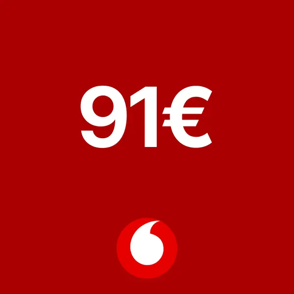 Reincarcare Vodafone 91 Euro