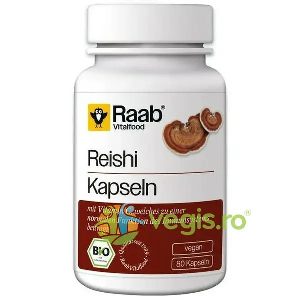 Reishi Extract 420mg Ecologic/Bio 80cps