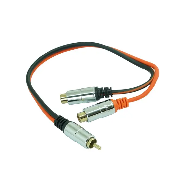 Reiss Audio RS-GW2M1F - Adaptor RCA Y 2 Mama 1 Tata