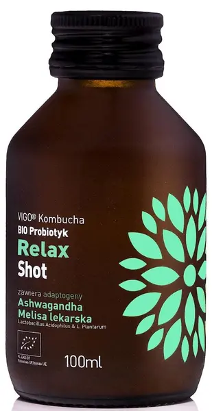 Relax Bio shot, 100 ml, Vigo Kombucha
