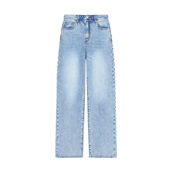 Relaxed fit jeans in lyocell denim blue 26