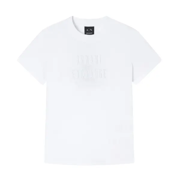 Relaxed fit t-shirt in cotton jersey white S