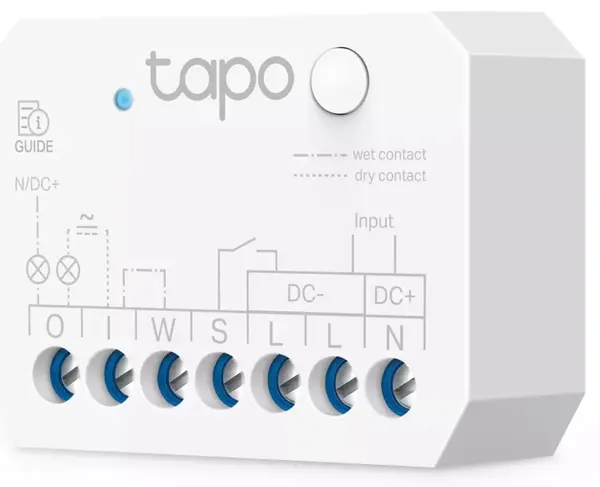 Releu inteligent TP-Link – Tapo S110E, uscat și umed, alb