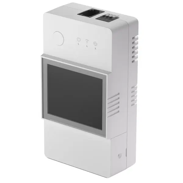 Releu inteligent WiFi Sonoff TH Elite (R3 - THR316D), 230V/16A, contact uscat NO/NC ecran LCD 6920075777529