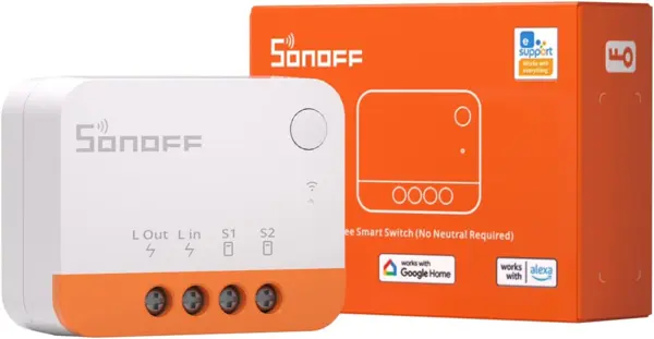 releu smart wifi sonoff zbminil2, zigbee 3.0