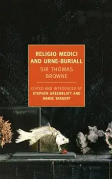 Religio Medici And Urne-Buriall, Paperback/Thomas Browne