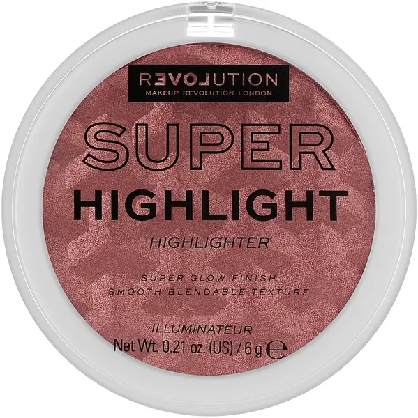 Relove By Revolution Iluminator pentru față Super Highlight, Raspberry, 6 g