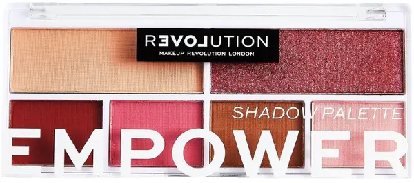 Relove by Revolution Paletă de farduri de pleoape Play Love, Empower, 6 culori