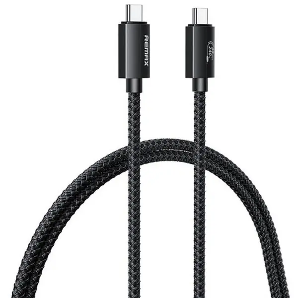 Remax Cablu USB4.0 Type-C tata-tata de 1m, 40Gbps, RC-C039, Remax