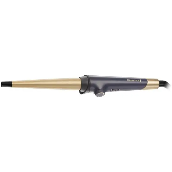 REMINGTON Ondulator de par Remington Luxe CI5805, 13-25 mm, Temperatura maxima 200 grade, Invelis ceramic, Auriu/Albastru inchis