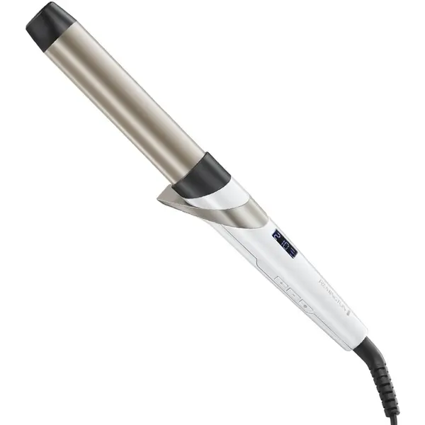 REMINGTON Ondulator Remington Hydraluxe CI89H1, 32 mm, Hydracare, Invelis ceramic, Alb/Bej