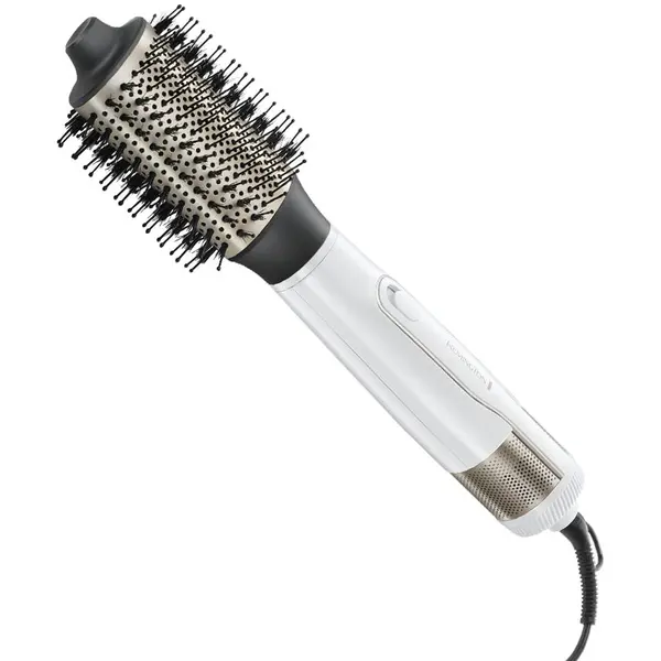 REMINGTON Perie cu aer cald Remington Hydraluxe AS8901, 1200 W, Hydracare, Generator de ioni, Alb/Bej