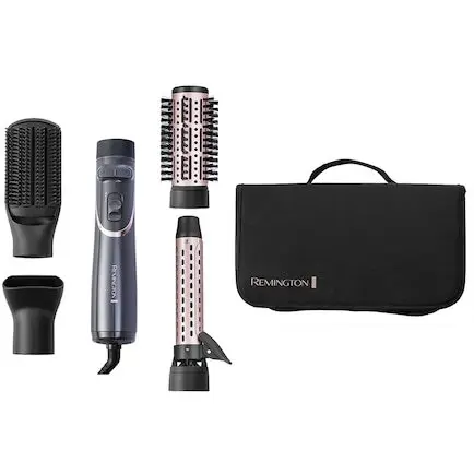 REMINGTON Perie rotativa cu aer cald Remington Curl & Straight Confidence, 800 W