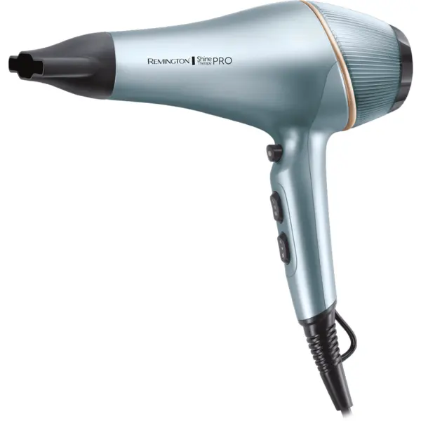 REMINGTON Uscator de par Remington AC9300 Shine Therapy Pro, 2200W, Albastru petrol