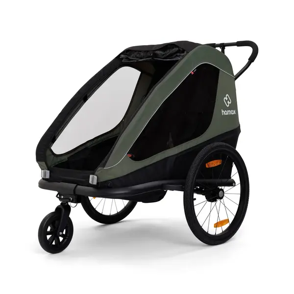 REMORCĂ BICICLETĂ HAMAX IXPLORER VERDE