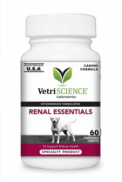 Renal Essentials for Dogs VetriScience - 45 tablete